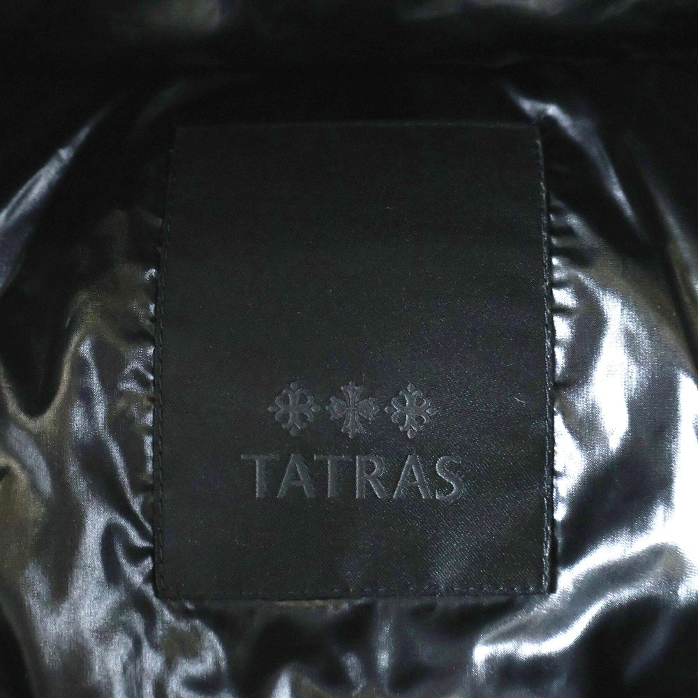 TATRAS(タトラス) BELBO ベルボ フーデッド ナイロン ダウンジャケット ブラック MTA19A4562