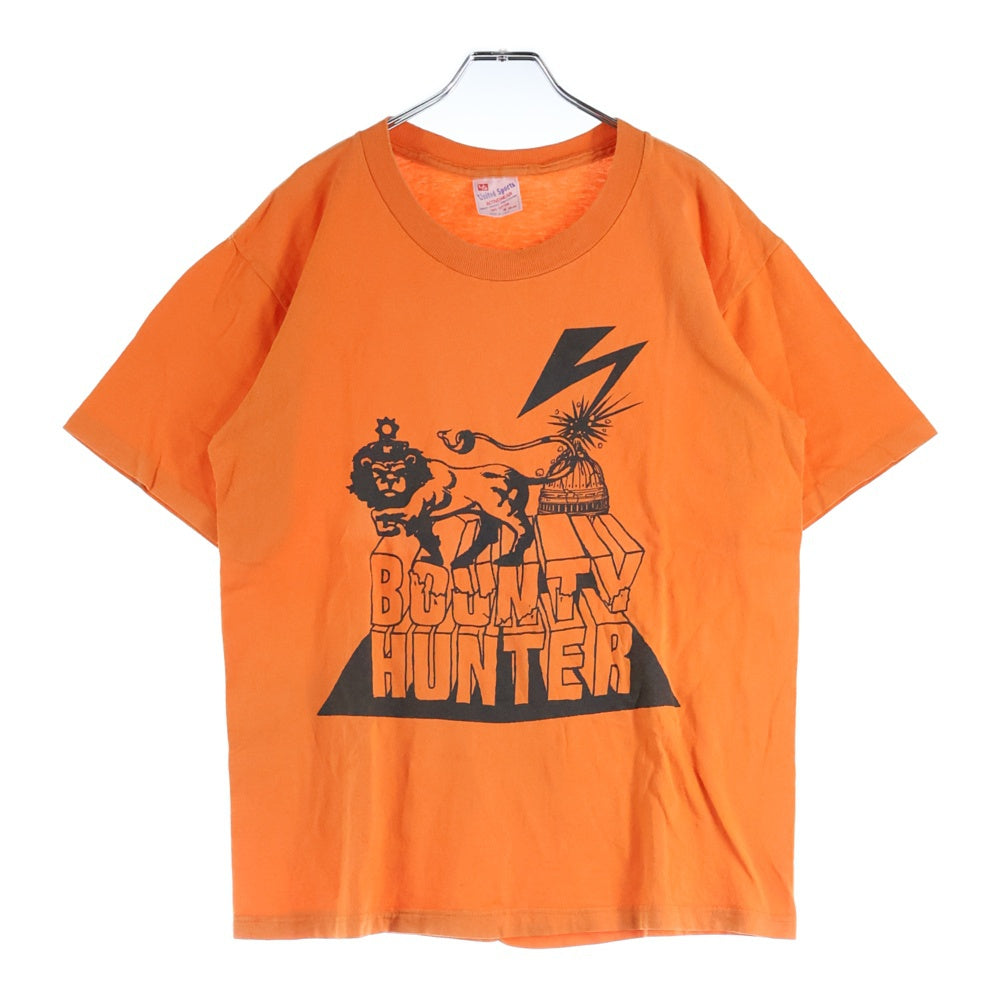VINTAGE(ヴィンテージ) 90S VINTAGE BOUNTY HUNTER ヴィンテージ USA製 バウンティハンター フロントプリント クルーネック 半袖Tシャツ カットソー オレンジ