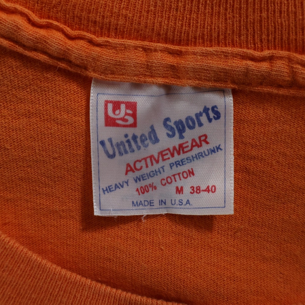 VINTAGE(ヴィンテージ) 90S VINTAGE BOUNTY HUNTER ヴィンテージ USA製 バウンティハンター フロントプリント クルーネック 半袖Tシャツ カットソー オレンジ