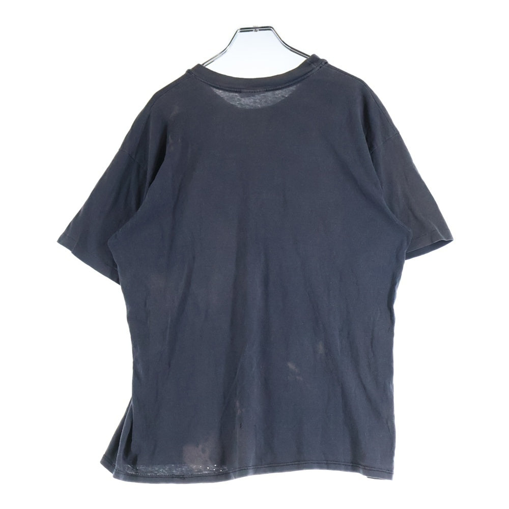 VINTAGE(ヴィンテージ) 90S VINTAGE Lite BEER HANES ヴィンテージ USA製 ライトビール フロントプリント クルーネック 半袖Tシャツ カットソー チャコールグレー