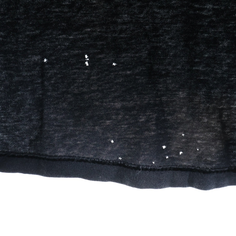 VINTAGE(ヴィンテージ) 90S VINTAGE Lite BEER HANES ヴィンテージ USA製 ライトビール フロントプリント クルーネック 半袖Tシャツ カットソー チャコールグレー