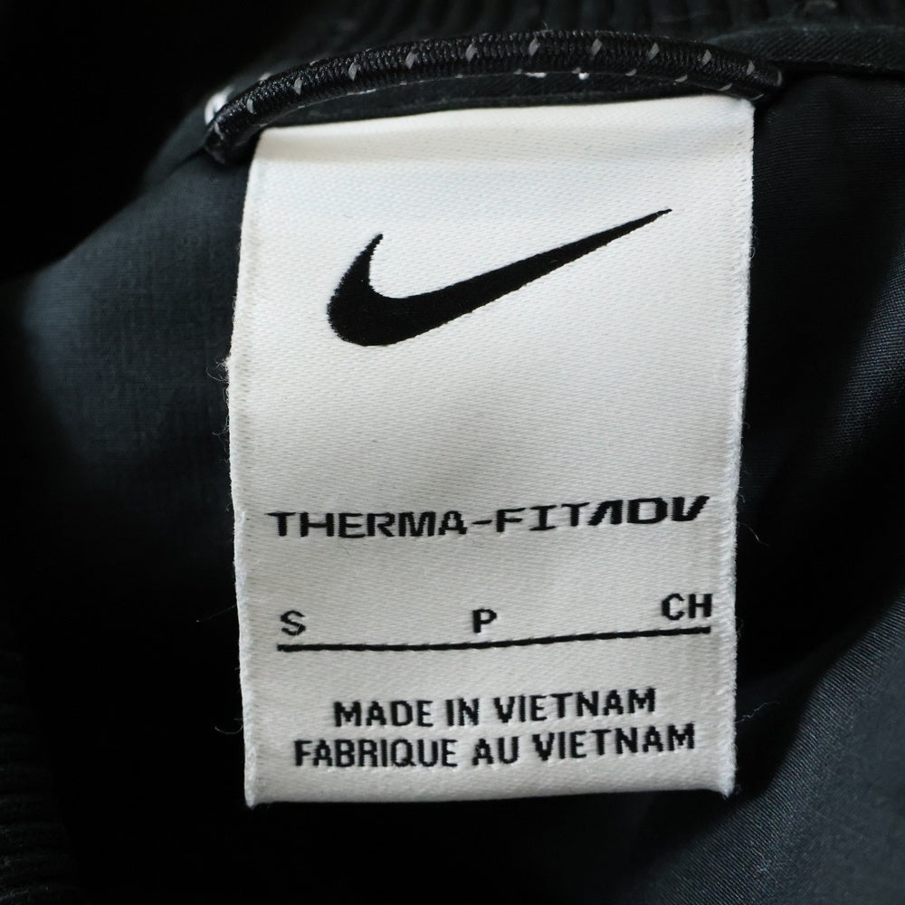 NIKE(ナイキ) THERMA FIT ADV サーマフィット ジップアップナイロンダウンジャケット ブルゾン ブラック DA2886-010
