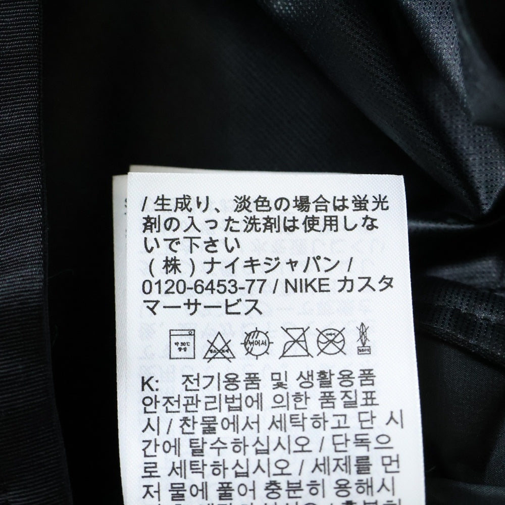 NIKE(ナイキ) THERMA FIT ADV サーマフィット ジップアップナイロンダウンジャケット ブルゾン ブラック DA2886-010