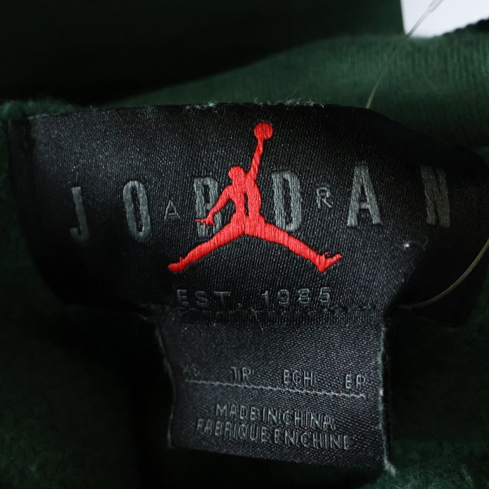 JORDAN BRAND(ジョーダンブランド) ESSENTIALS FLEECE PULLOVER HOODIE エッセンシャル フリース プルオーバースウェットパーカー フーディー グリーン DC9713-333