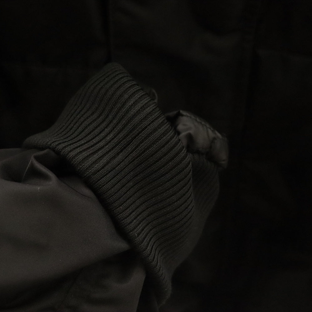 entire studios(エンタイア スタジオ) 23AW A-2 BOMBER マルチポケット ジップアップ ボンバージャケット ブラック ES2234