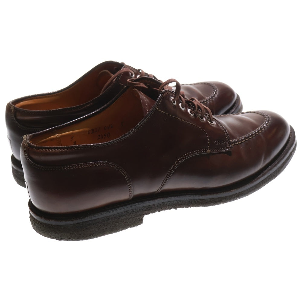 Alden(オールデン) 2490 TANKER OX コードバン タンカー レザーオックスフォードシューズ ブラウン