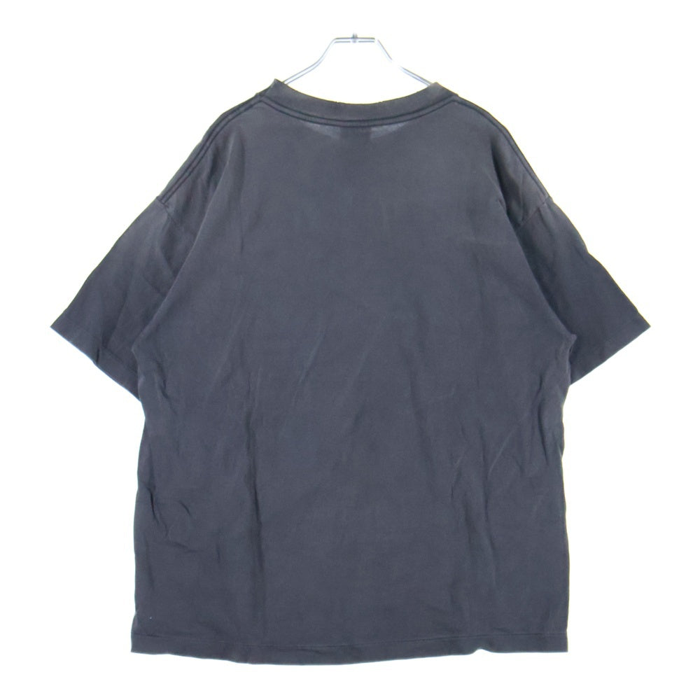 SAINT MICHAEL(セントマイケル) 25SS JESUS S/S TEE ジーザスプリントTシャツ 半袖クルーネックカットソー グレー SM-HR8-0000-016