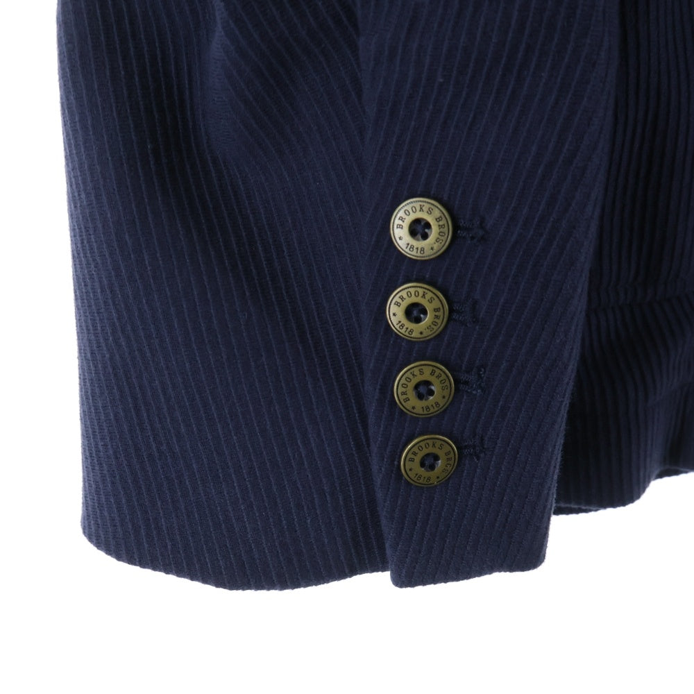 BROOKS BROTHERS(ブルックス ブラザーズ) 2B コットン シングル テーラードジャケット ネイビー