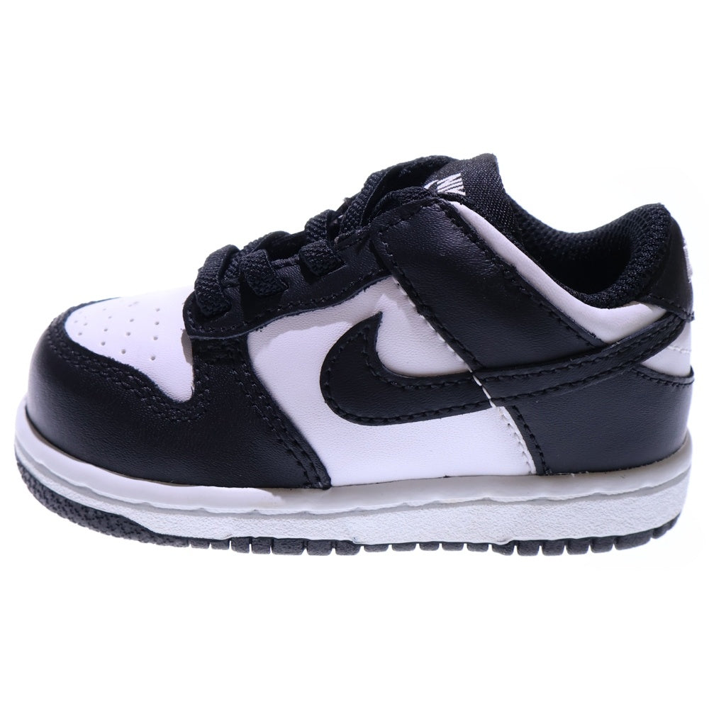 NIKE(ナイキ) DUNK LOW TD WHITE BLACK ダンクロー ローカットスニーカー キッズ ホワイト/ブラック US6C/12cm CW1589-100