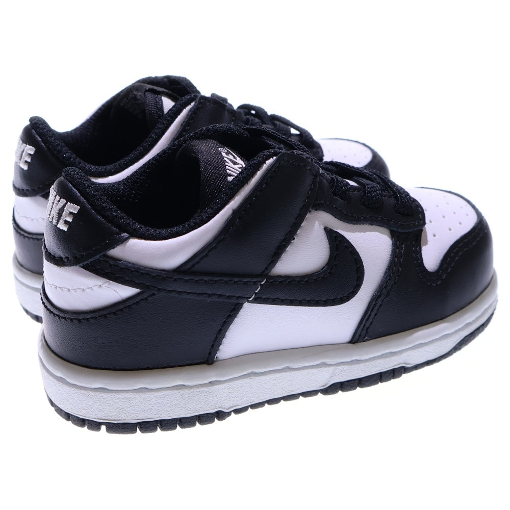 NIKE(ナイキ) DUNK LOW TD WHITE BLACK ダンクロー ローカットスニーカー キッズ ホワイト/ブラック US6C/12cm CW1589-100