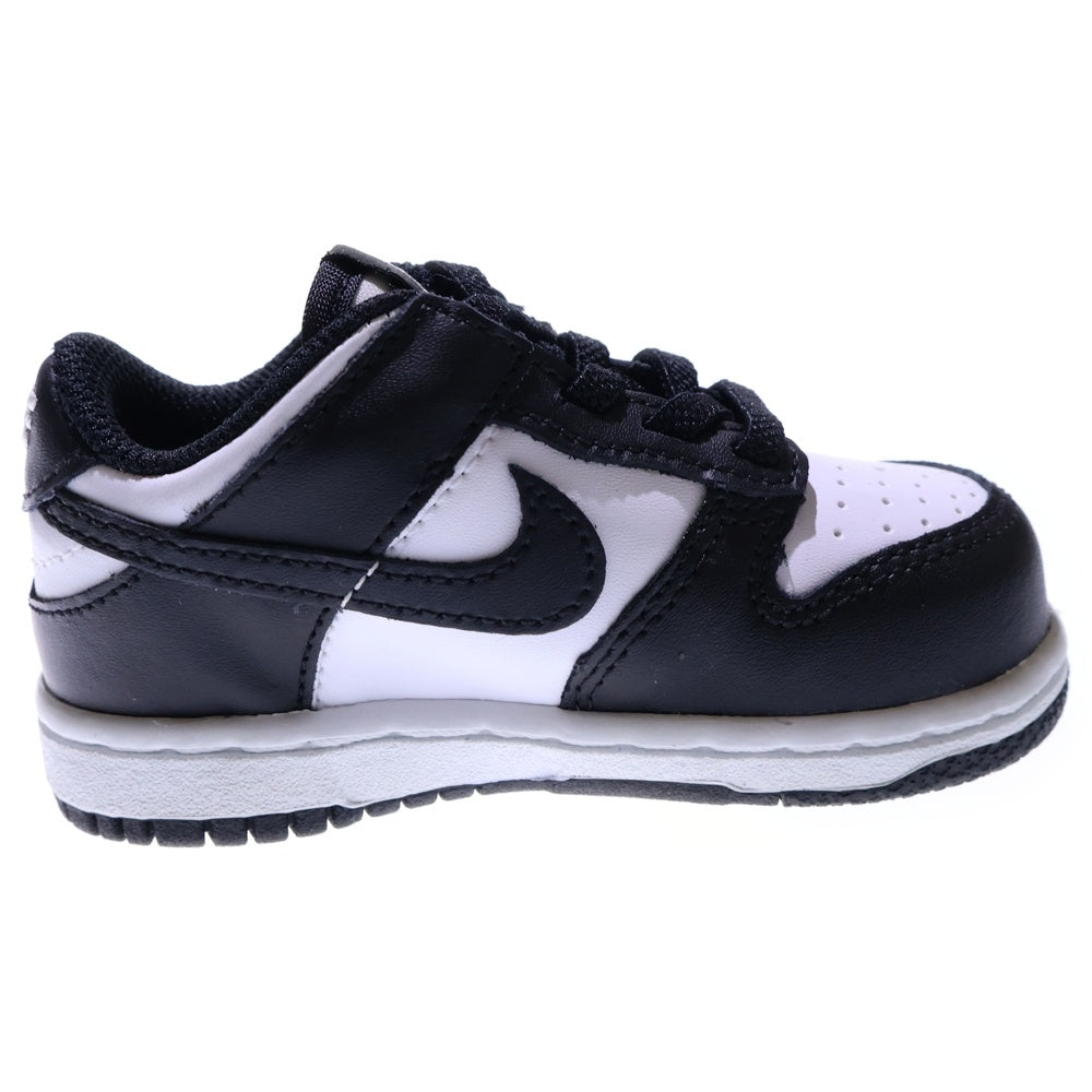 NIKE(ナイキ) DUNK LOW TD WHITE BLACK ダンクロー ローカットスニーカー キッズ ホワイト/ブラック US6C/12cm CW1589-100