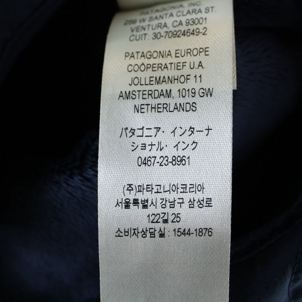 PATAGONIA(パタゴニア) 23AW ベビー キルテッド フーデッドパフジャケット キッズ ネイビー STY61330