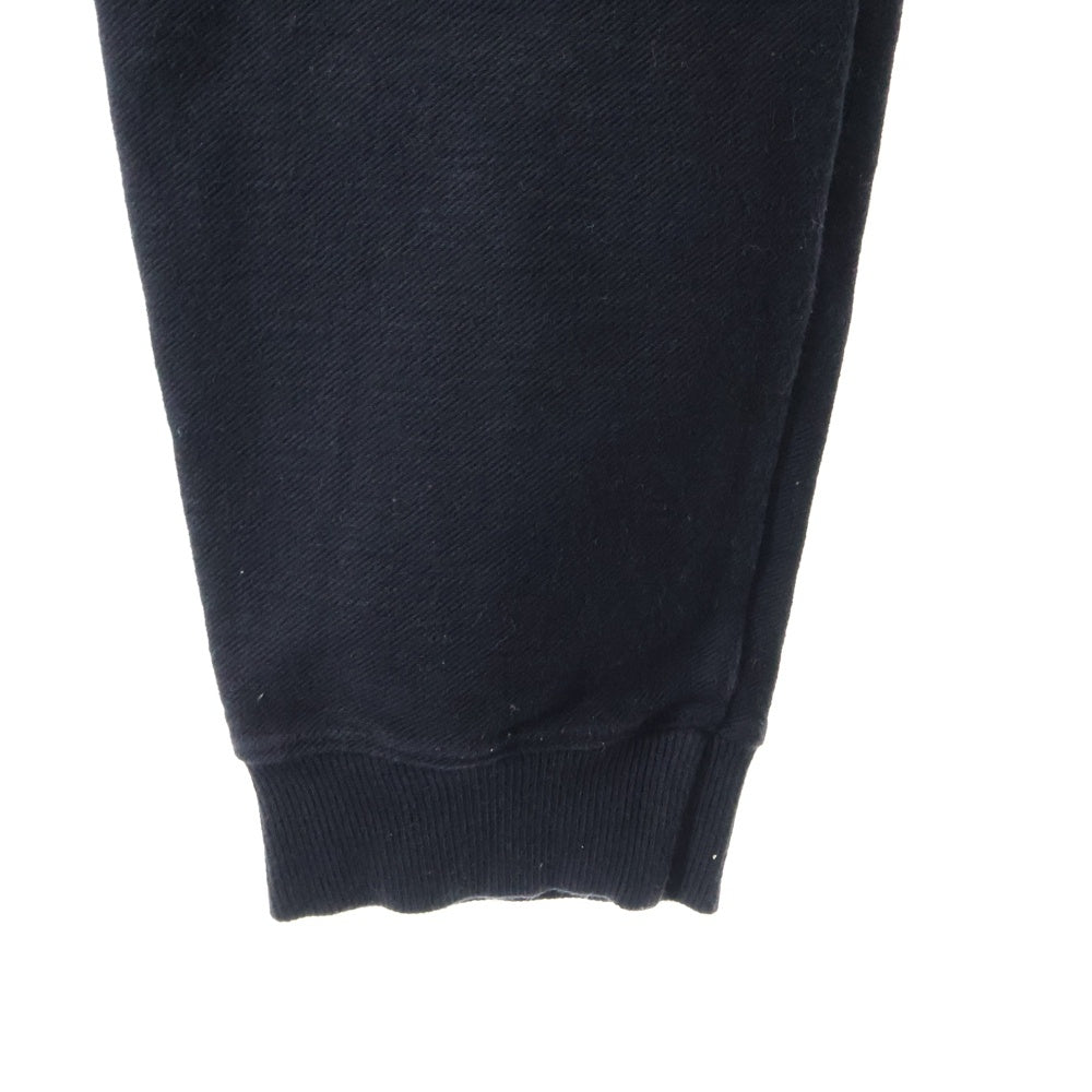 HYSTERIC GLAMOUR(ヒステリックグラマー) ロゴエンブロイダリー ドローストリング スウェットパンツ ブラック 0151CP03