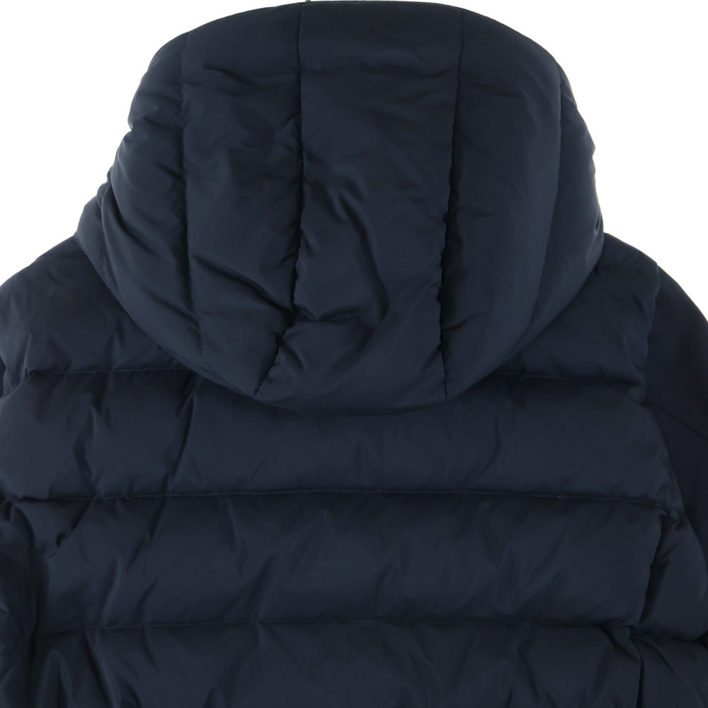 TATRAS(タトラス) 20AW BLEGGIO ブレッジョ 切替 フーデッドダウンジャケット ブラック MTA20A4570