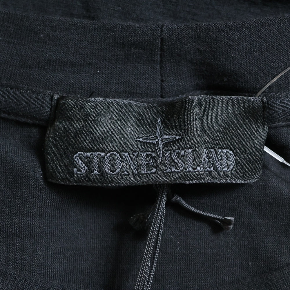 STONE ISLAND(ストーンアイランド) GHOST COTTON TEE ロゴ パッチ ゴースト コットン 半袖 カットソー Tシャツ ブラック K1S152100008S0F11