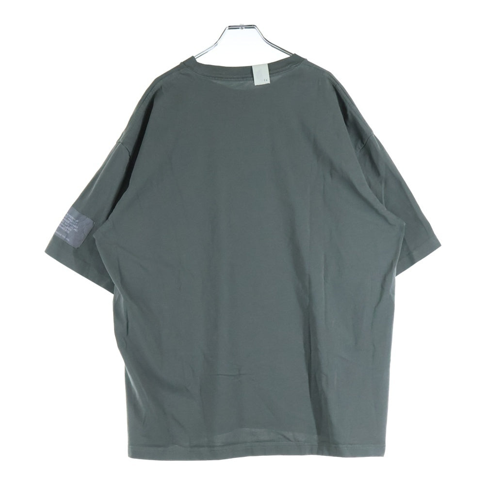 N.HOOLYWOOD(エヌハリウッド) 25SS T-SHIRT アームパッチ 半袖 カットソー Tシャツ カーキ 9251‐CS83