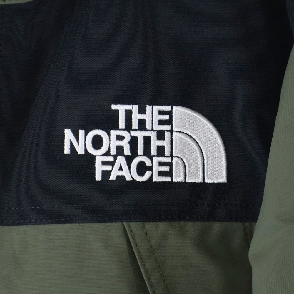THE NORTH FACE(ザノースフェイス) MOUNTAIN DOWN COAT マウンテンダウンコート ファー付 ジップアップダウンジャケット カーキ/ブラック ND91935