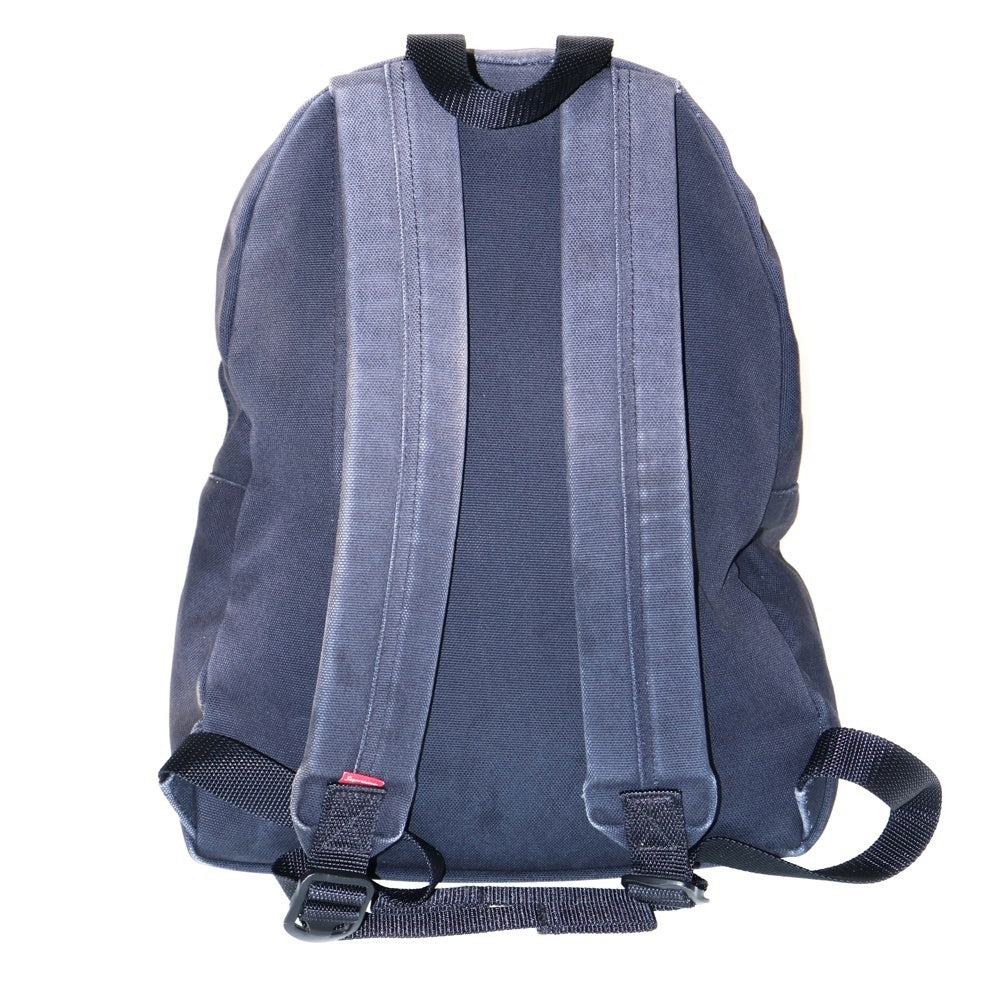 SUPREME(シュプリーム) 20AW Canvas Backpack キャンバス生地 ロゴデザイン バックパック リュック ブラック