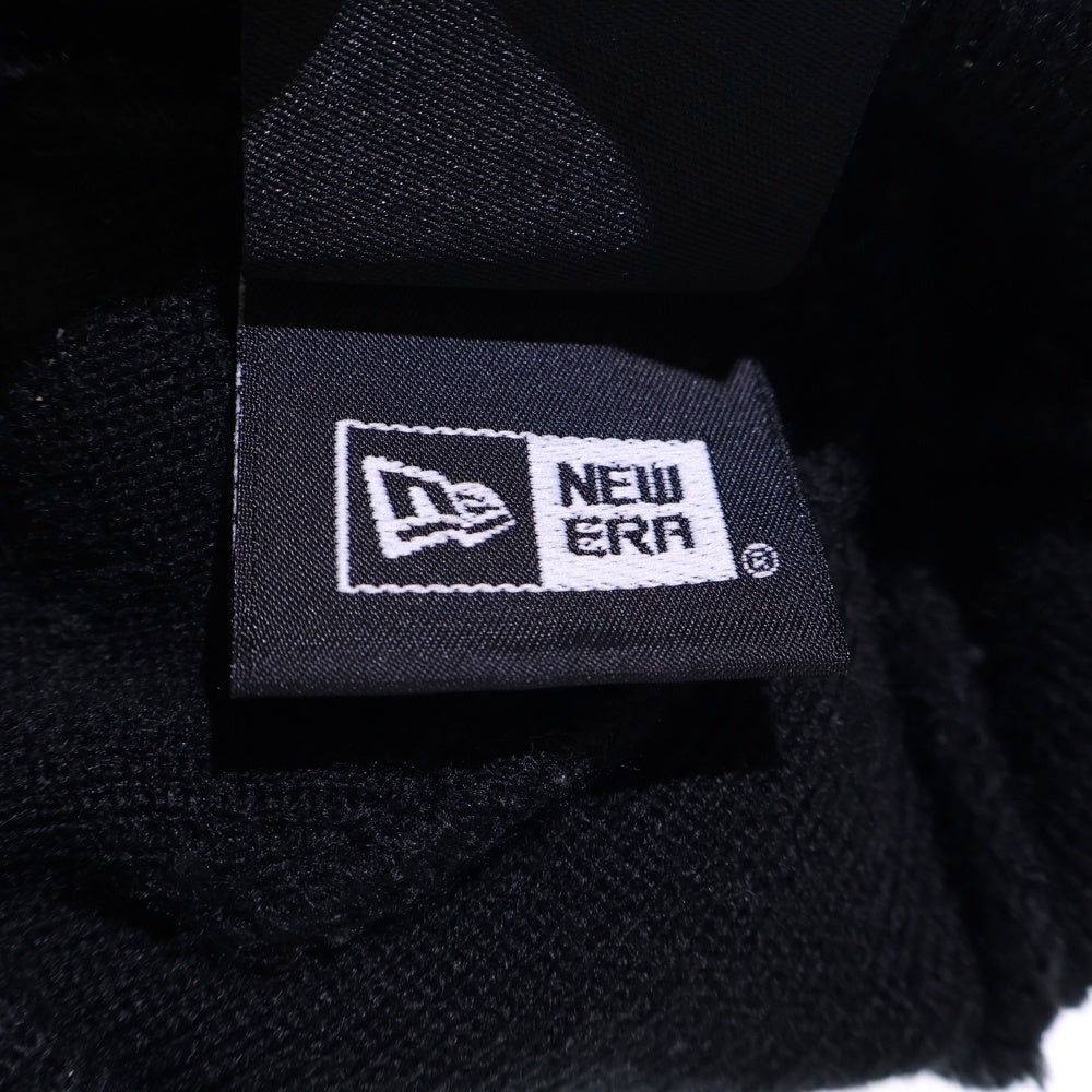SUPREME(シュプリーム) 17AW ×New Era S Logo Beanie ニューエラ Sロゴデザイン ビーニー ニット帽 ブラック