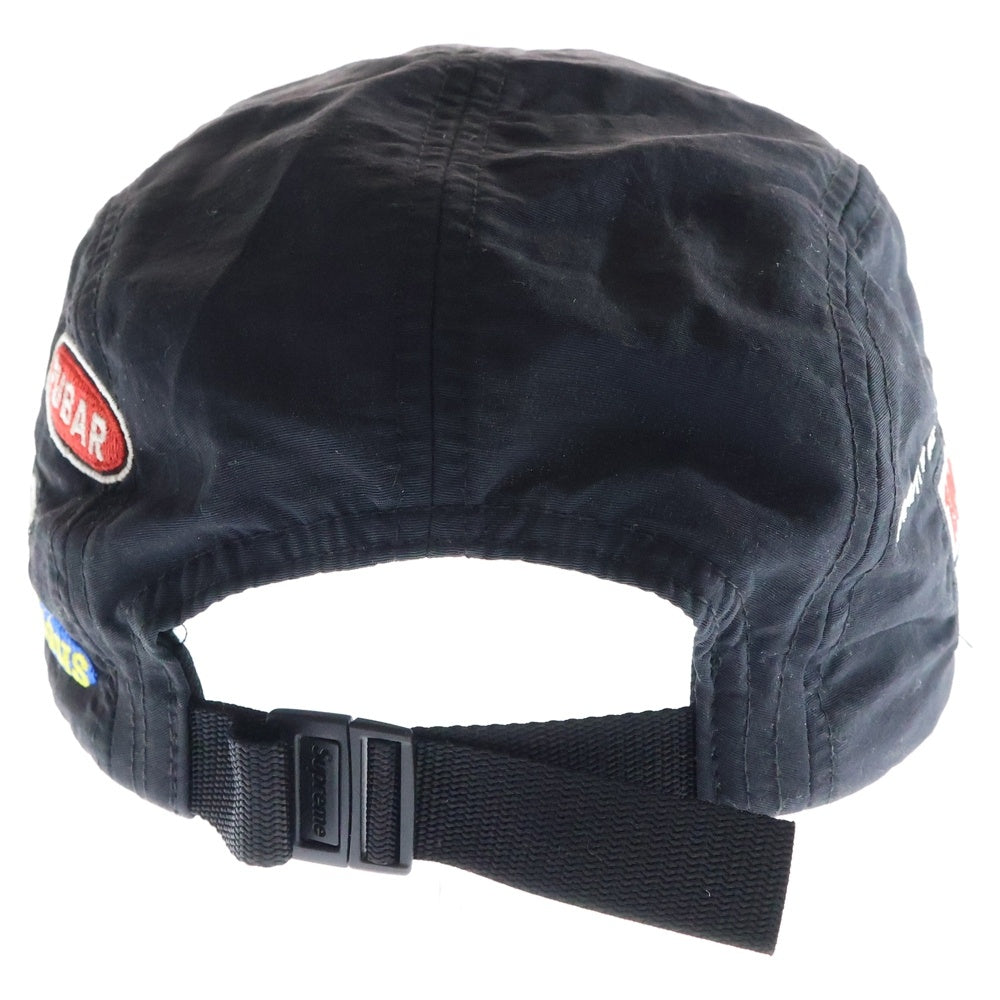 SUPREME(シュプリーム) 20SS Trail Camp Cap トレイル キャンプ キャップ ワッペン付き キャップ 帽子 ブラック