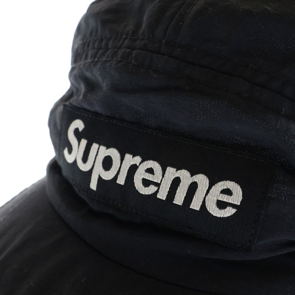SUPREME(シュプリーム) 20SS Trail Camp Cap トレイル キャンプ キャップ ワッペン付き キャップ 帽子 ブラック