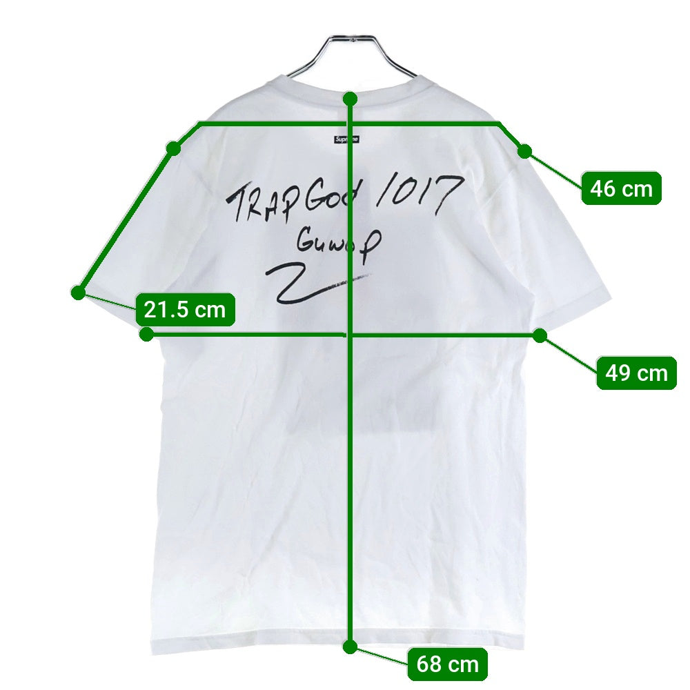 SUPREME(シュプリーム) 16AW Gucci Mane Tee グッチ メイン クルーネック カットソー 半袖Tシャツ