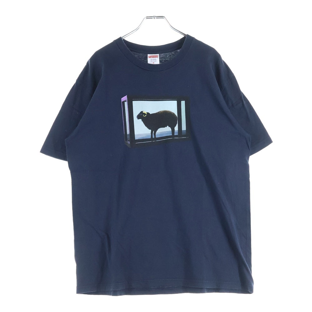 SUPREME(シュプリーム) 25SS Damien Hirst Tee ダミアンハースト プリント 半袖Tシャツ カットソー ネイビー
