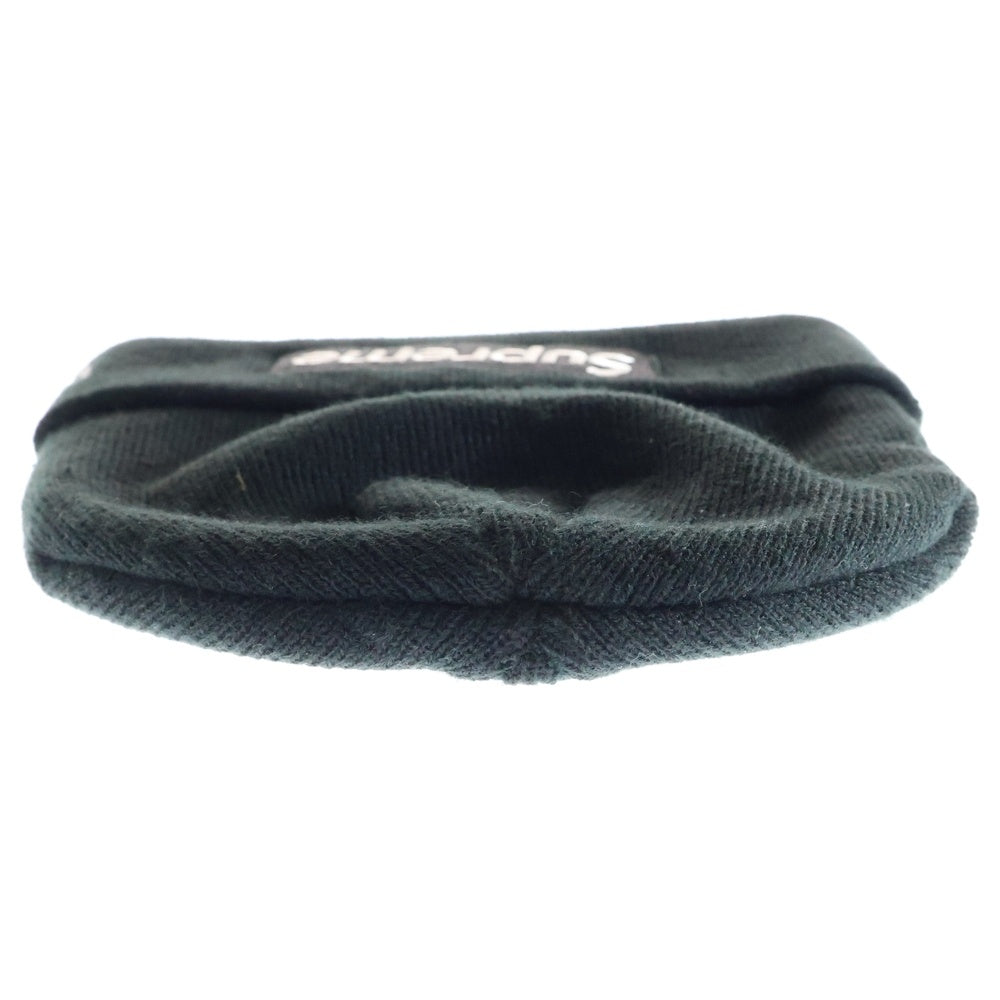 SUPREME(シュプリーム) 16AW ×NEW ERA Box Logo Beanie ニューエラ ボックスロゴビーニー ニット帽 ブラック G2906072016