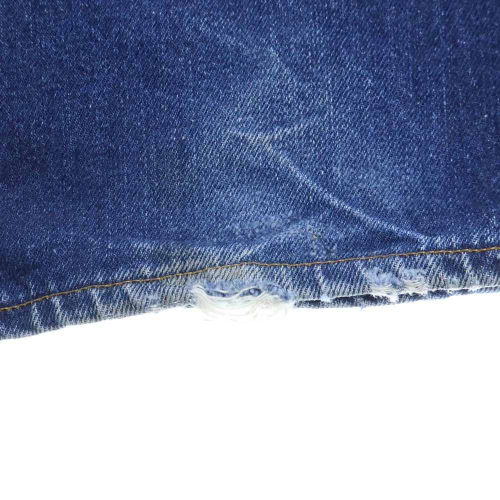 Levi's(リーバイス) 90S VINTAGE 501XX ボタン裏555 バレンシア工場 BIG E 紙パッチ ヴィンテージ ボタンフライデニムパンツ インディゴ 501-0044