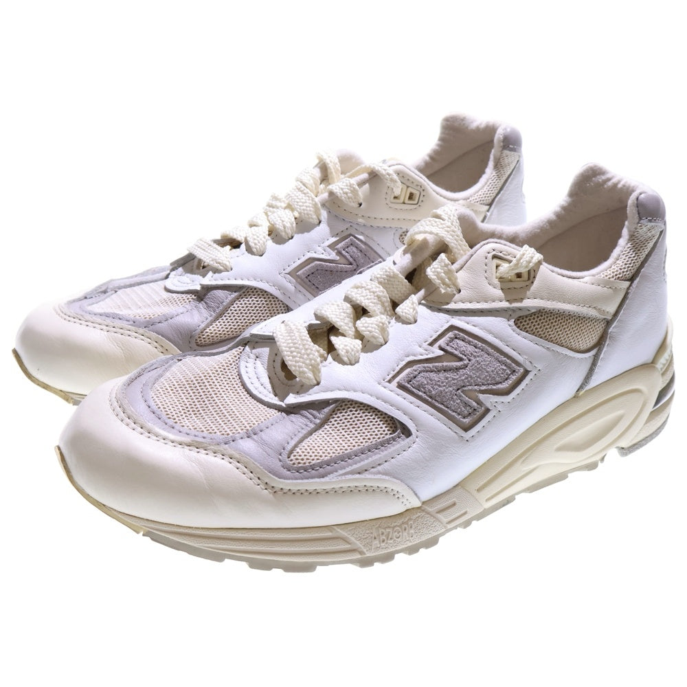 New Balance(ニューバランス) M990TC2 990V2 SEA SALT シー ソルト ローカットスニーカー ホワイト US9.5/27.5cm