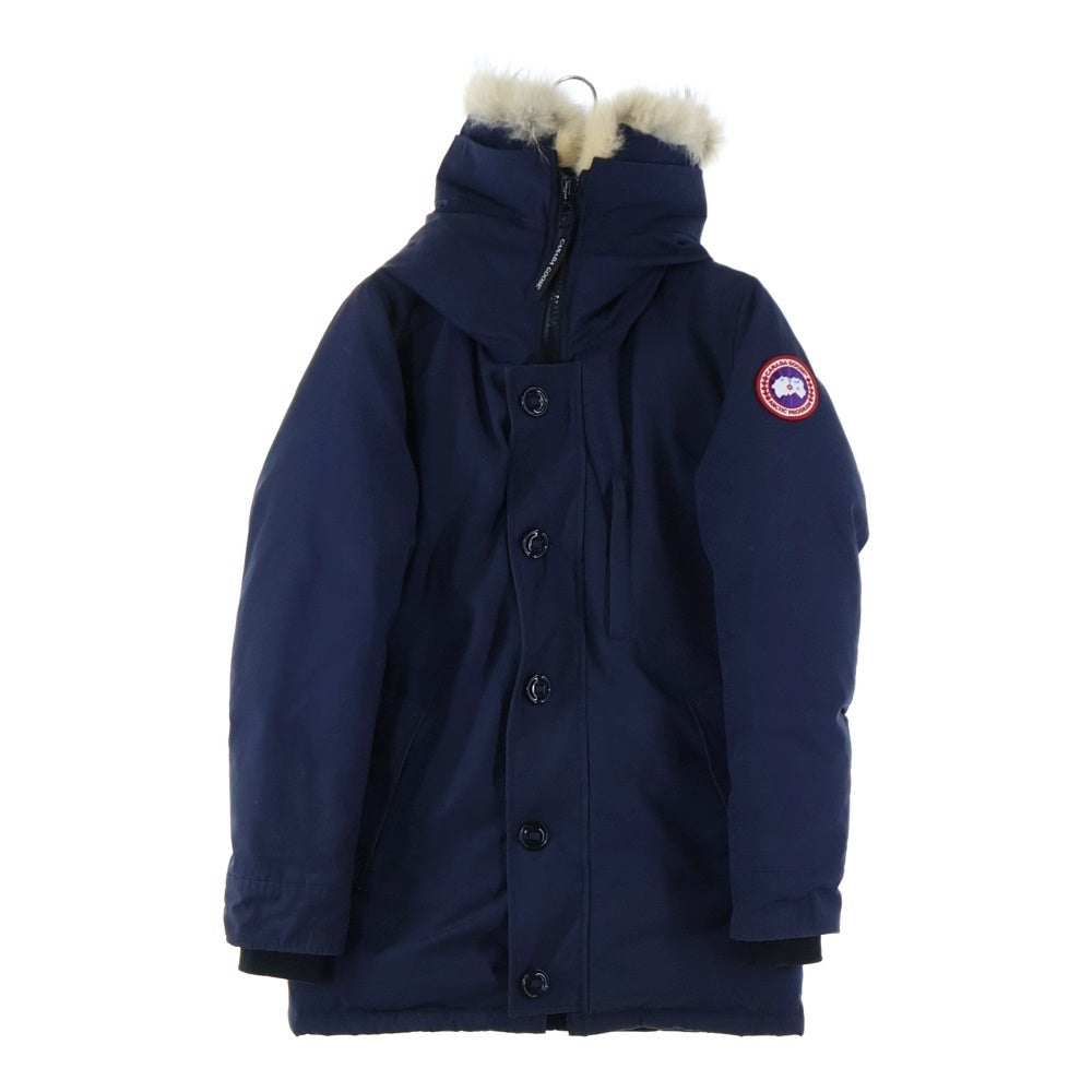 CANADA GOOSE(カナダグース) JASPER PARKA ジャスパー ファーフーデッド ダブルジップアップ ダウンジャケット パーカー ネイビー 3438JM