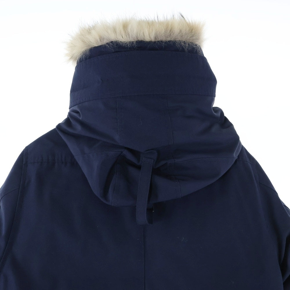 CANADA GOOSE(カナダグース) JASPER PARKA ジャスパー ファーフーデッド ダブルジップアップ ダウンジャケット パーカー ネイビー 3438JM