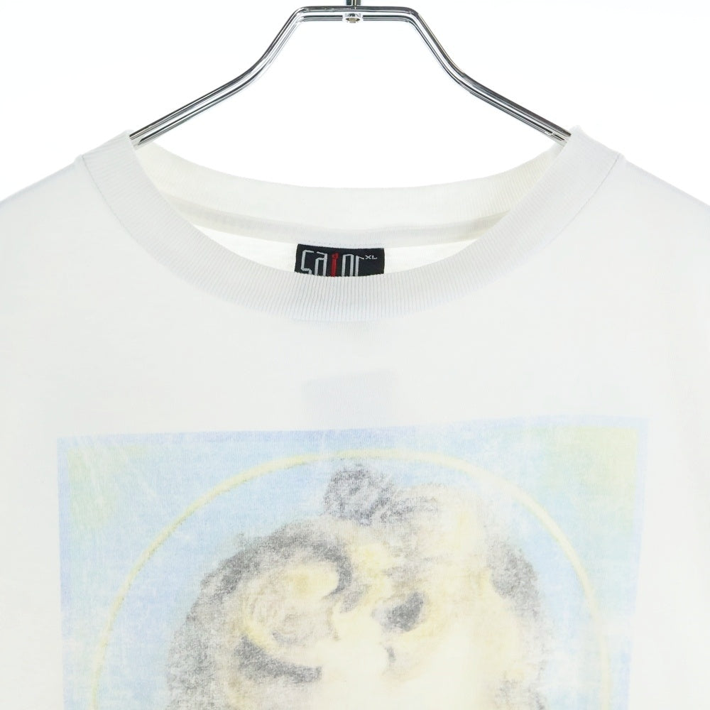 SAINT MICHAEL(セントマイケル) 20AW SHORT SLEEVE TEE イエス キリスト フォトプリント半袖Tシャツ ホワイト SM-A20-0000-003