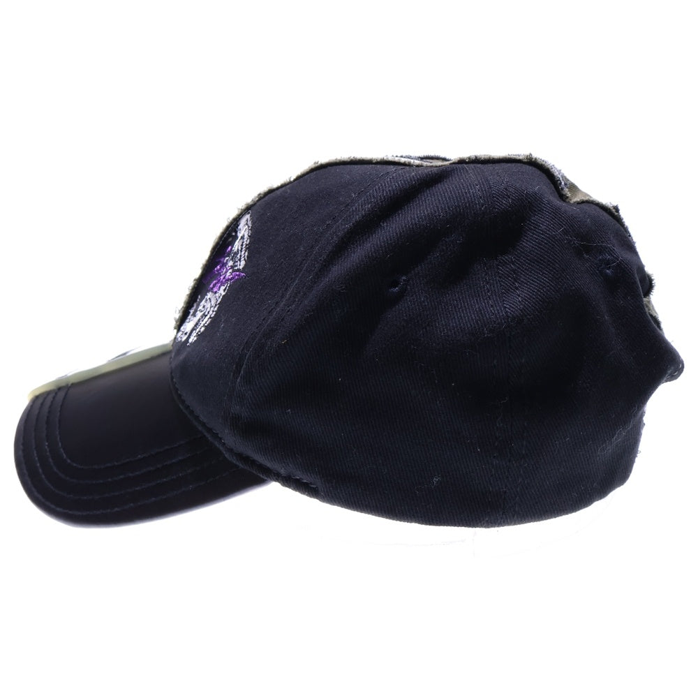 DIESEL(ディーゼル) グラフィックロゴ ツートン ベースボールキャップ 帽子 カーキ/ブラック/ホワイト