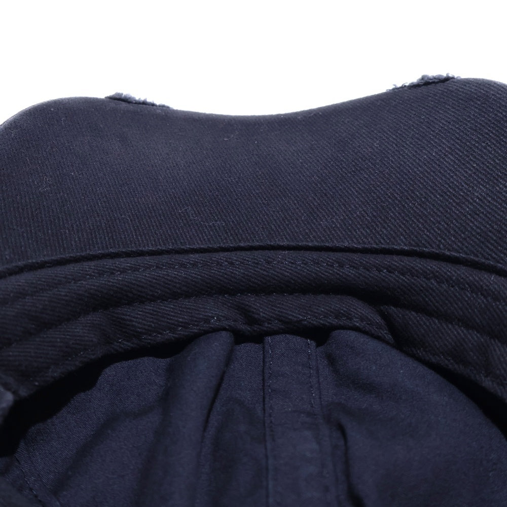 DIESEL(ディーゼル) C-EWAN CAPPELLO クワン カッペッロ ダメージ加工 ベースボールキャップ 帽子 ブラック A08268