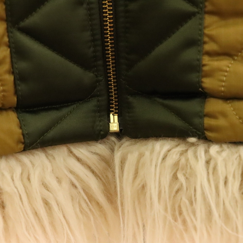 DIESEL(ディーゼル) マルチポケット フーデッドジップアップミリタリージャケット カーキ A04813