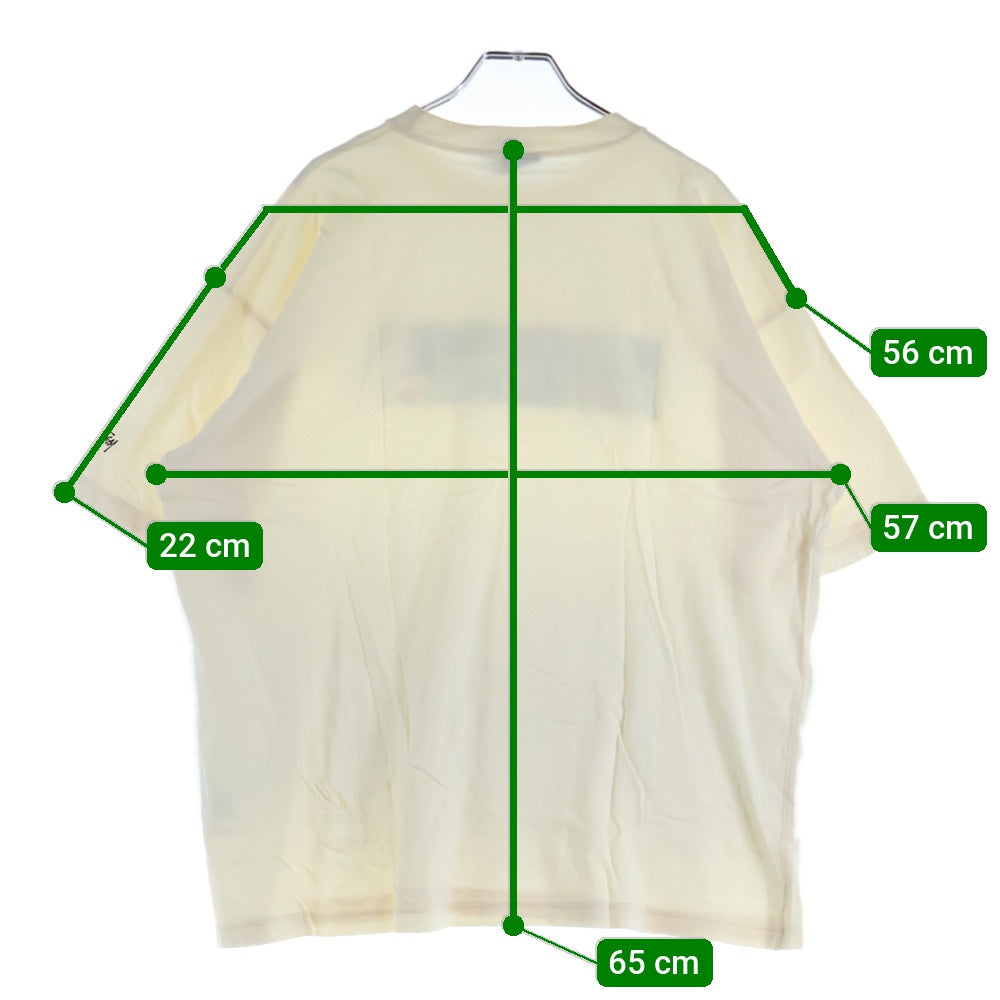 STUSSY(ステューシー) 90S VINTAGE HAWAII PRINT TEE ヴィンテージ ハワイ フロントプリント クルーネック カットソー 半袖Tシャツ ベージュ