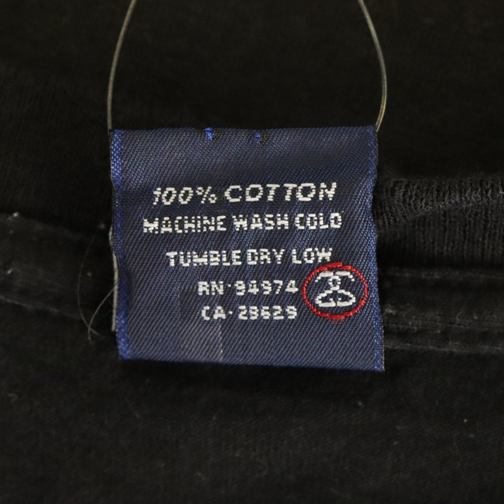 STUSSY(ステューシー) 90S VINTAGE ヴィンテージ プラモデルモチーフプリント クルーネック カットソー 半袖Tシャツ ブラック