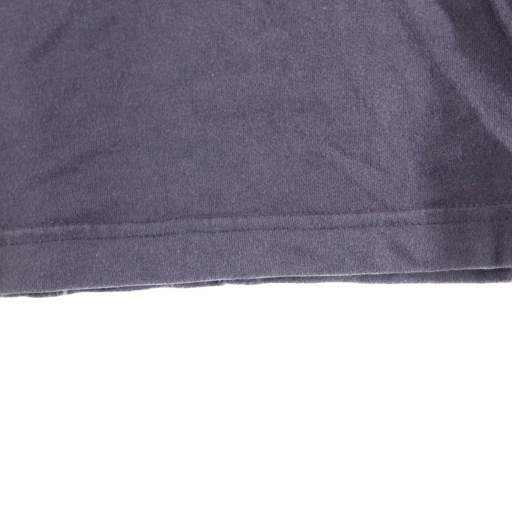 STUSSY(ステューシー) 90S VINTAGE ヴィンテージ ショルダーライン クルーネック カットソー 半袖Tシャツ パープル