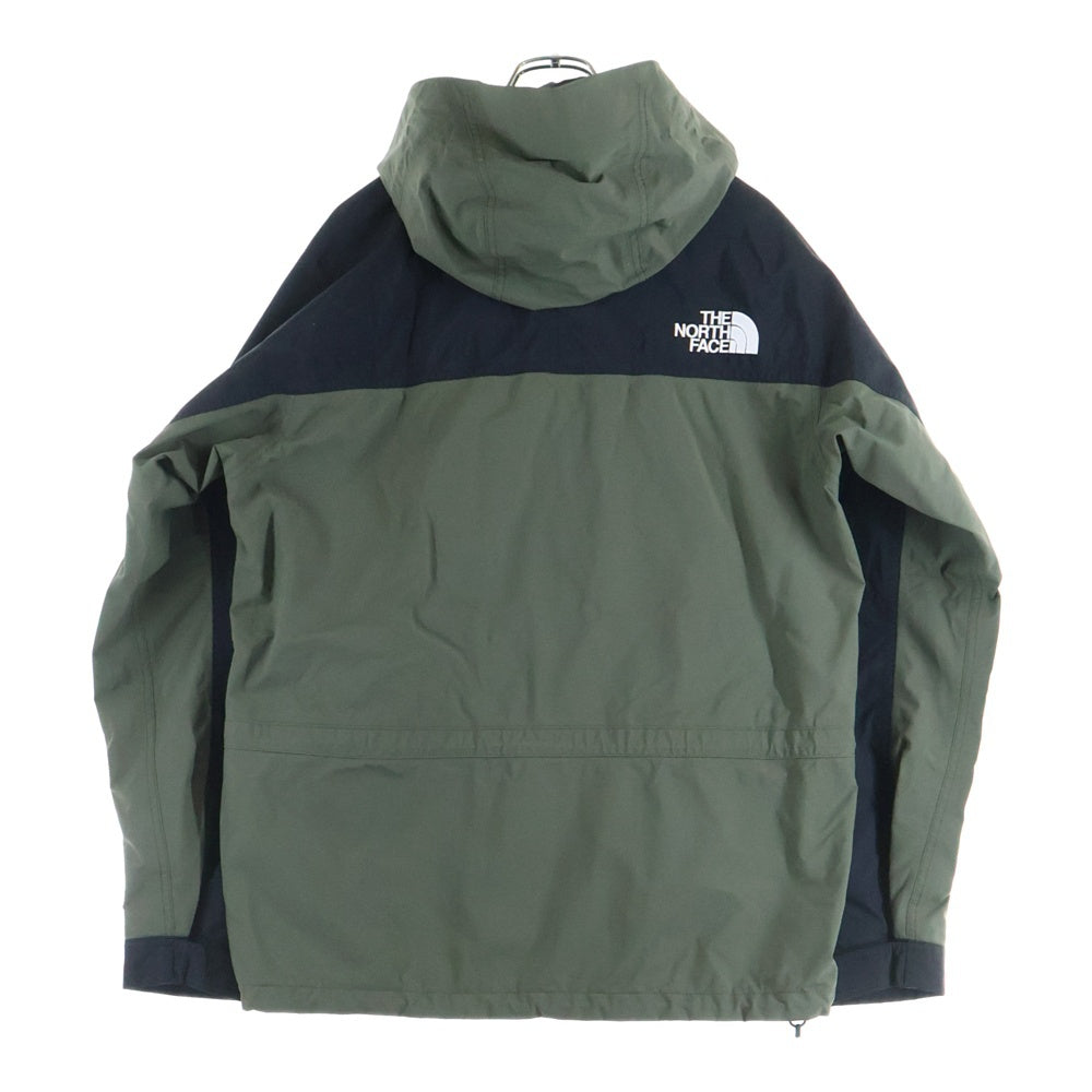 THE NORTH FACE(ザノースフェイス) MOUNTAIN LIGHT JACKET GORE-TEX ゴアテックス 胸ロゴデザイン フーデッド ジップアップ マウンテンライトジャケット グリーン NP11834