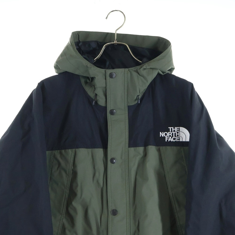 THE NORTH FACE(ザノースフェイス) MOUNTAIN LIGHT JACKET GORE-TEX ゴアテックス 胸ロゴデザイン フーデッド ジップアップ マウンテンライトジャケット グリーン NP11834