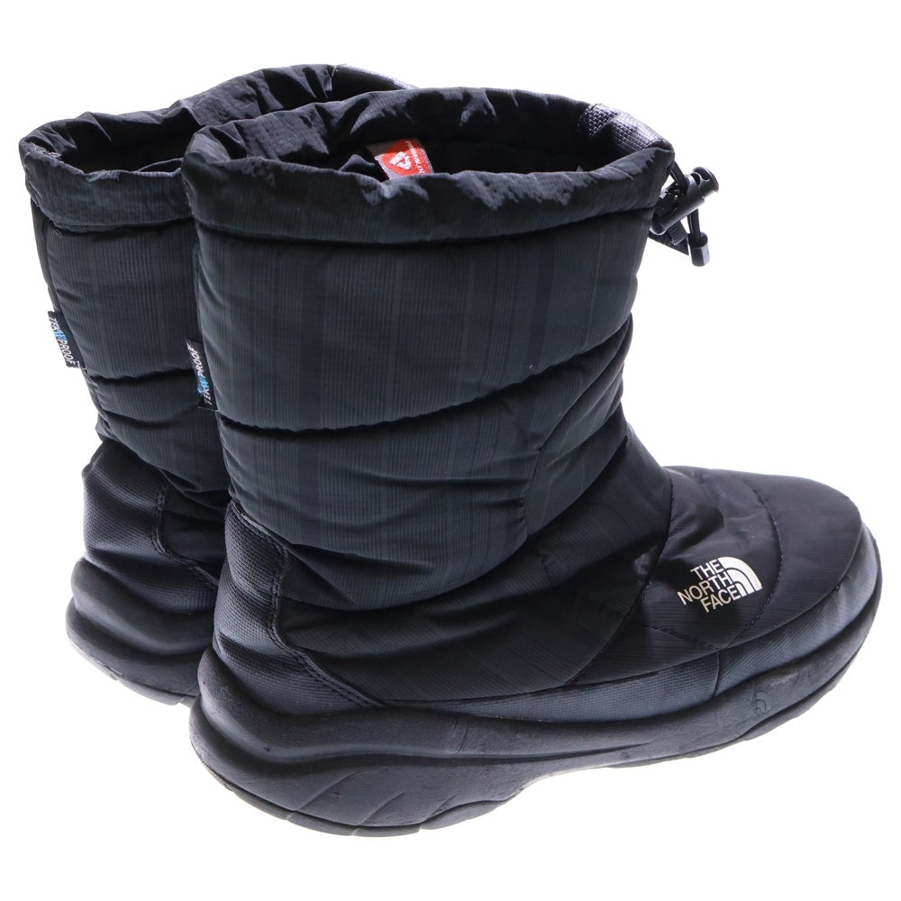 THE NORTH FACE(ザノースフェイス) NUPTSE BOOTIE WP IV ヌプシ ブーティー ダブリューピー フォー キルティング ブーツ ブラック US8/26cm NF51584