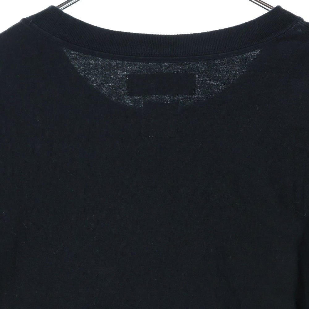 FACETASM(ファセッタズム) MOVIE TEE 5 ムービープリント クルーネック 半袖Tシャツ カットソー ブラック MIMI-TEE-U14