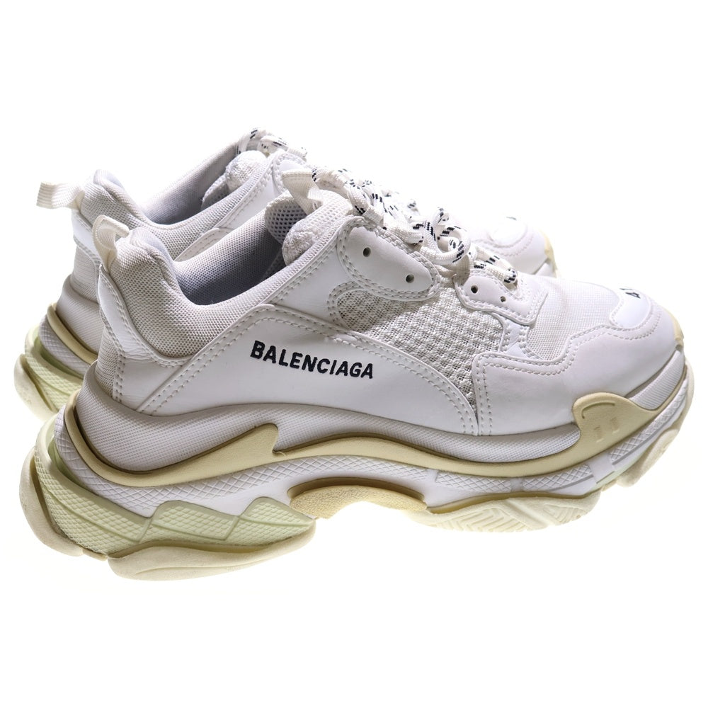 BALENCIAGA(バレンシアガ) TRIPLE-S TRAINERS トリプルエス レースアップ ローカットスニーカー ホワイト 524036
