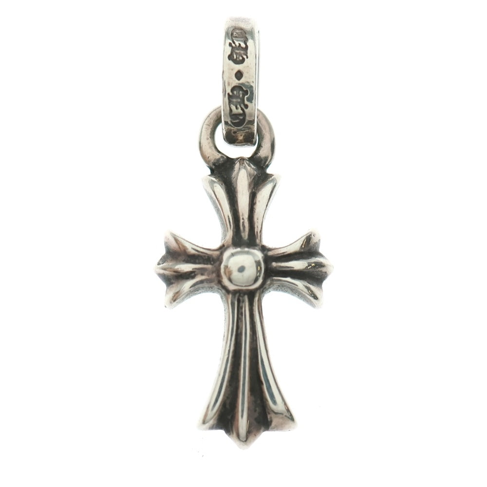 CHROME HEARTS(クロムハーツ) CRS BBYFAT P DMND ベイビーファットクロス PAVEダイヤ ペンダントトップ シルバーBCA234