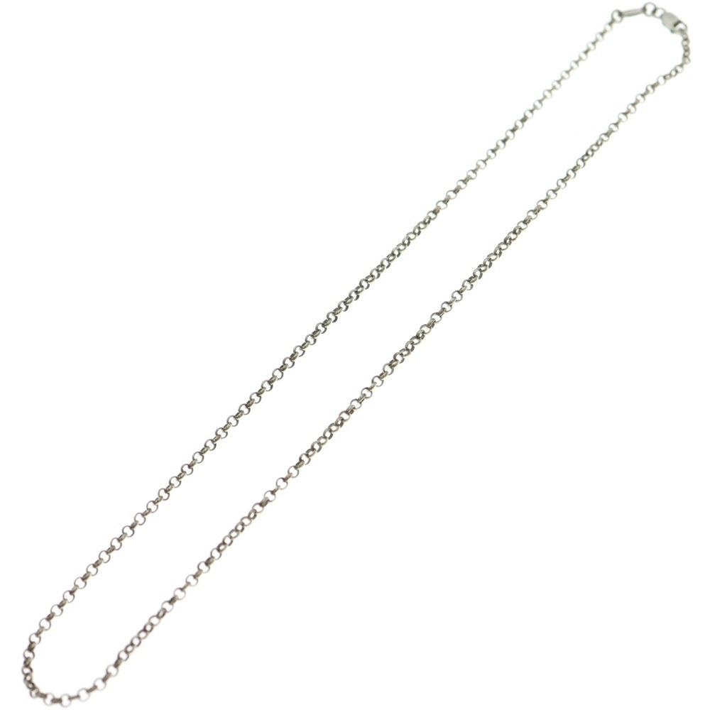 CHROME HEARTS(クロムハーツ) NECKCHAIN R16 ロールチェーンネックレス 16inch シルバー BCA082