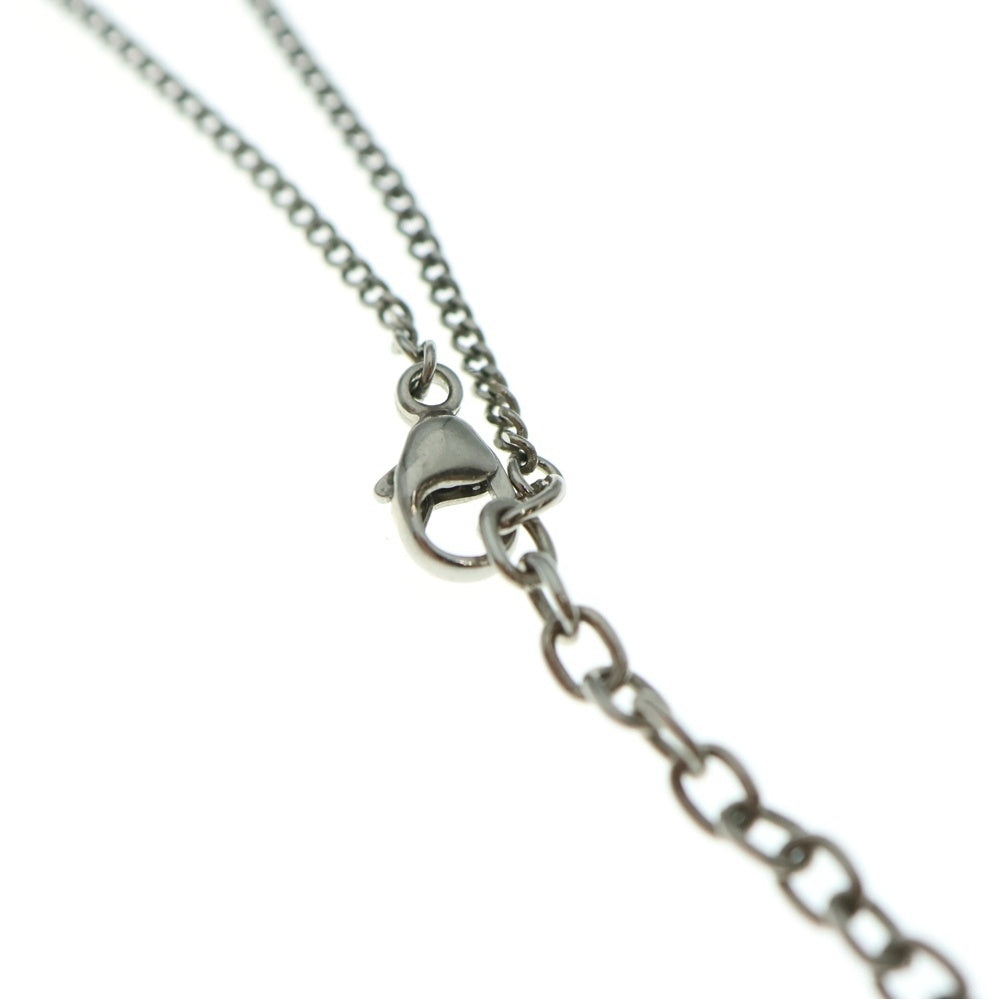 【着用1回】SAINT LAURENT シルバーチェーン　カサンドラ 着用1回】SAINT LAURENT シルバーチェーン カサンドラ 着用1回