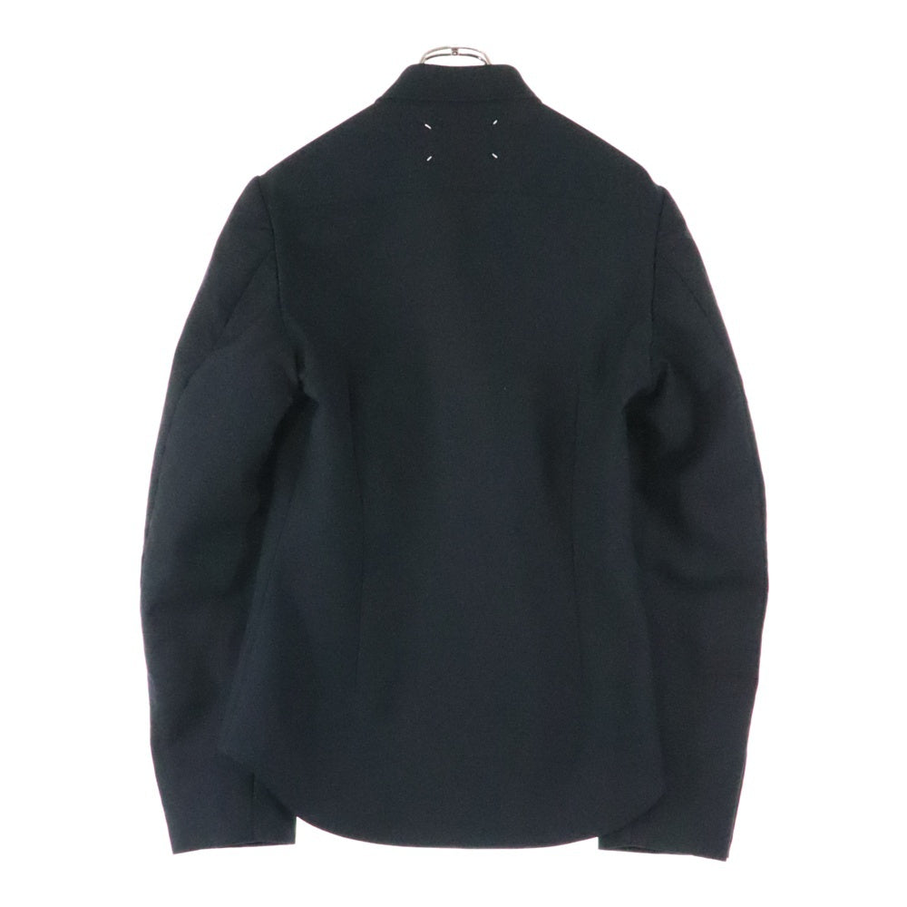 Maison Margiela 14(メゾンマルジェラ) 19AW オーバーサイズド モヘア混 ウール 長袖シャツ ジャケット ブラック S67DL0001