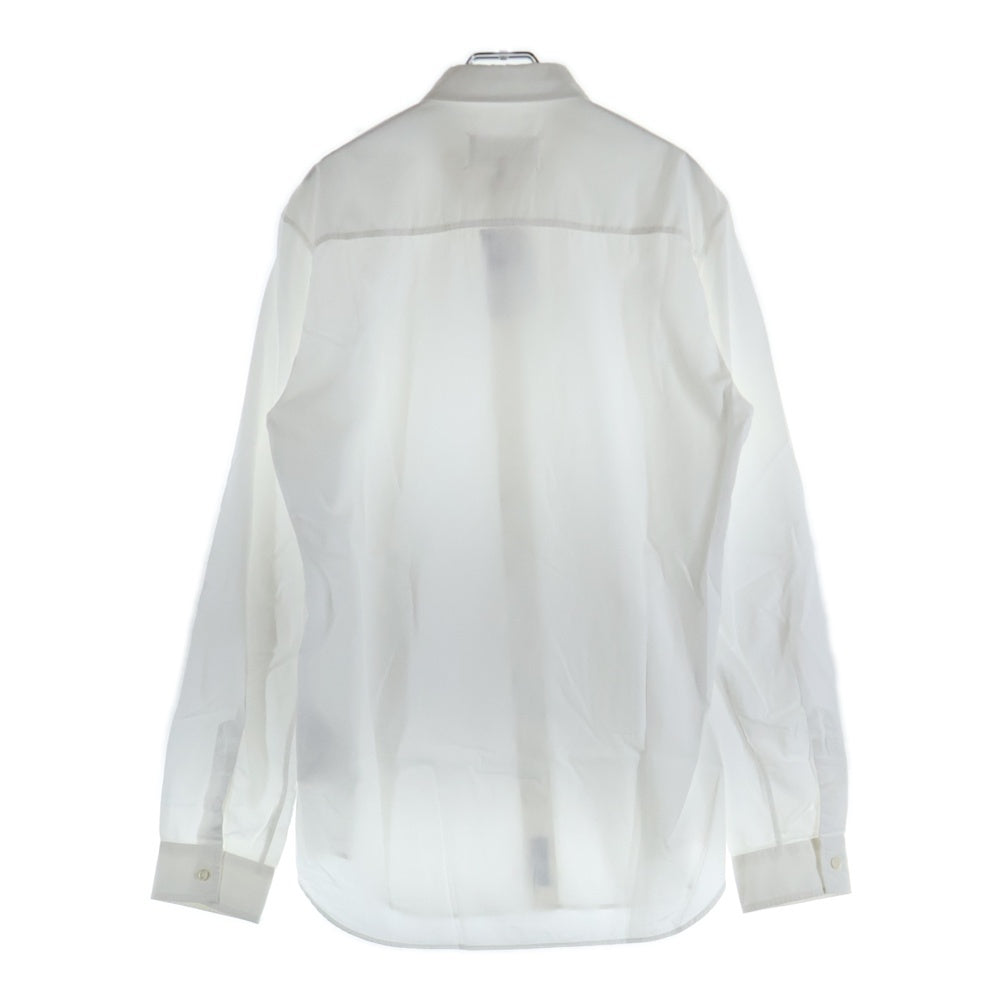 Maison Margiela 10(メゾン マルジェラ) 15AW REGULAR SHIRT 4ステッチ コットン 長袖レギュラーシャツ ホワイト S50DL0266