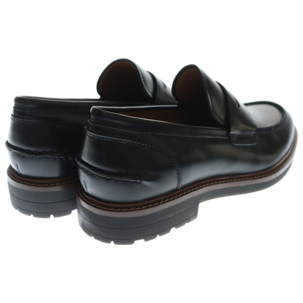 COACH(コーチ) シグネチャー コインローファー レザーローカットシューズ G1650 ブラック